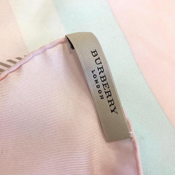 Burberry Silk Check Scarf - Picture 4 of 8